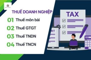 các loại thuế doanh nghiệp phải nộp