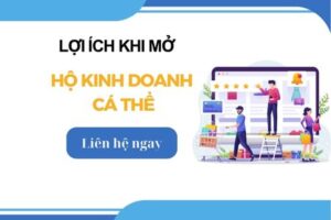lợi ích khi mở hộ kinh doanh cá thể