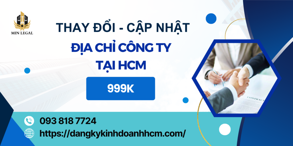 thay đổi địa chỉ công ty tại hồ chí minh